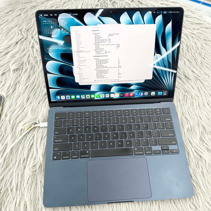 MacBook Air M2 bản 8GB/256GB Màu xanh đen - Pin 88%  - 41QL9 - A-