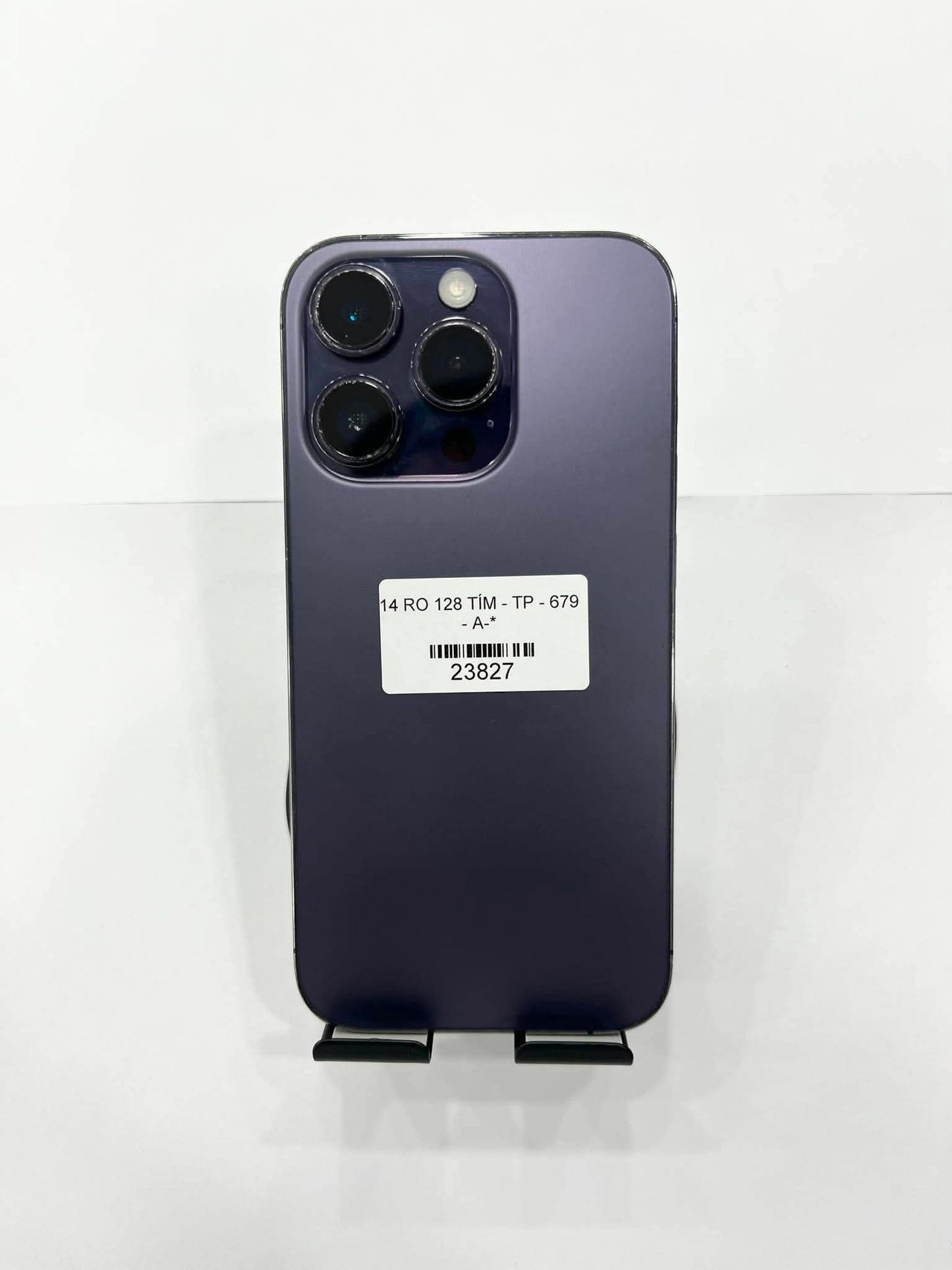 IPhone 14 Pro 128GB Màu tím - Pin thay mới 100% - 23827 - A-* Busan
