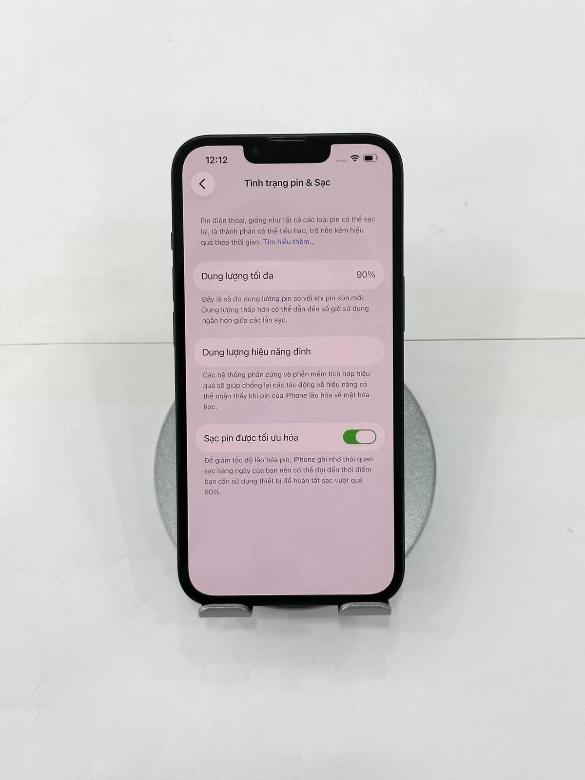 IPhone 13 bản 128gb Màu Đen - Pin 90% - 81262 - a-* Teku