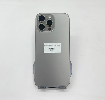 IPhone 16 Promax 256GB màu Titan - Pin 99% - 06027