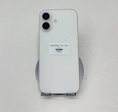 IPhone 17 bản 256B Màu trắng - Pin 100% - 90655 A-