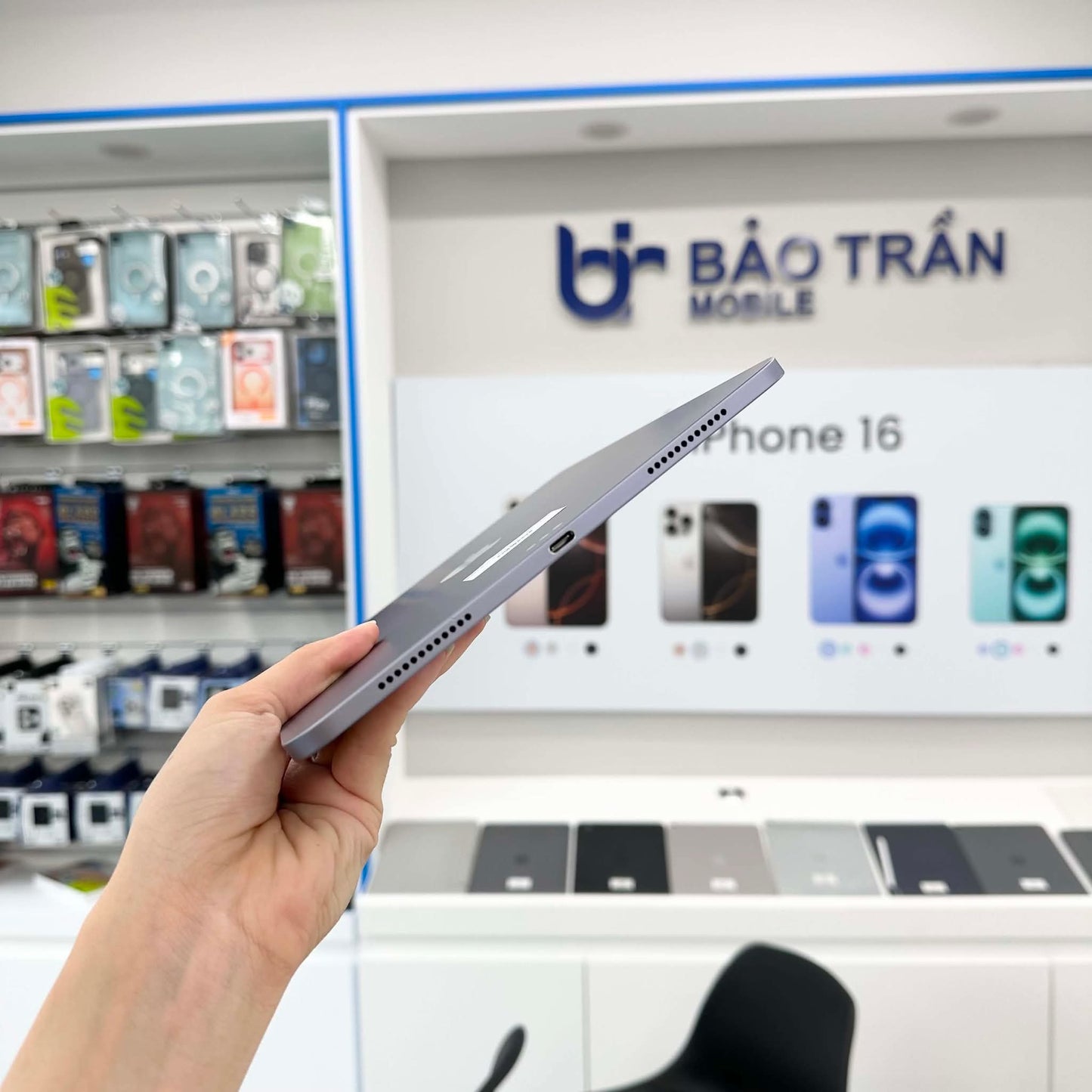 Ipad Air 5 256gb Màu Tím- Pin 82% - 9J7QQ A-*