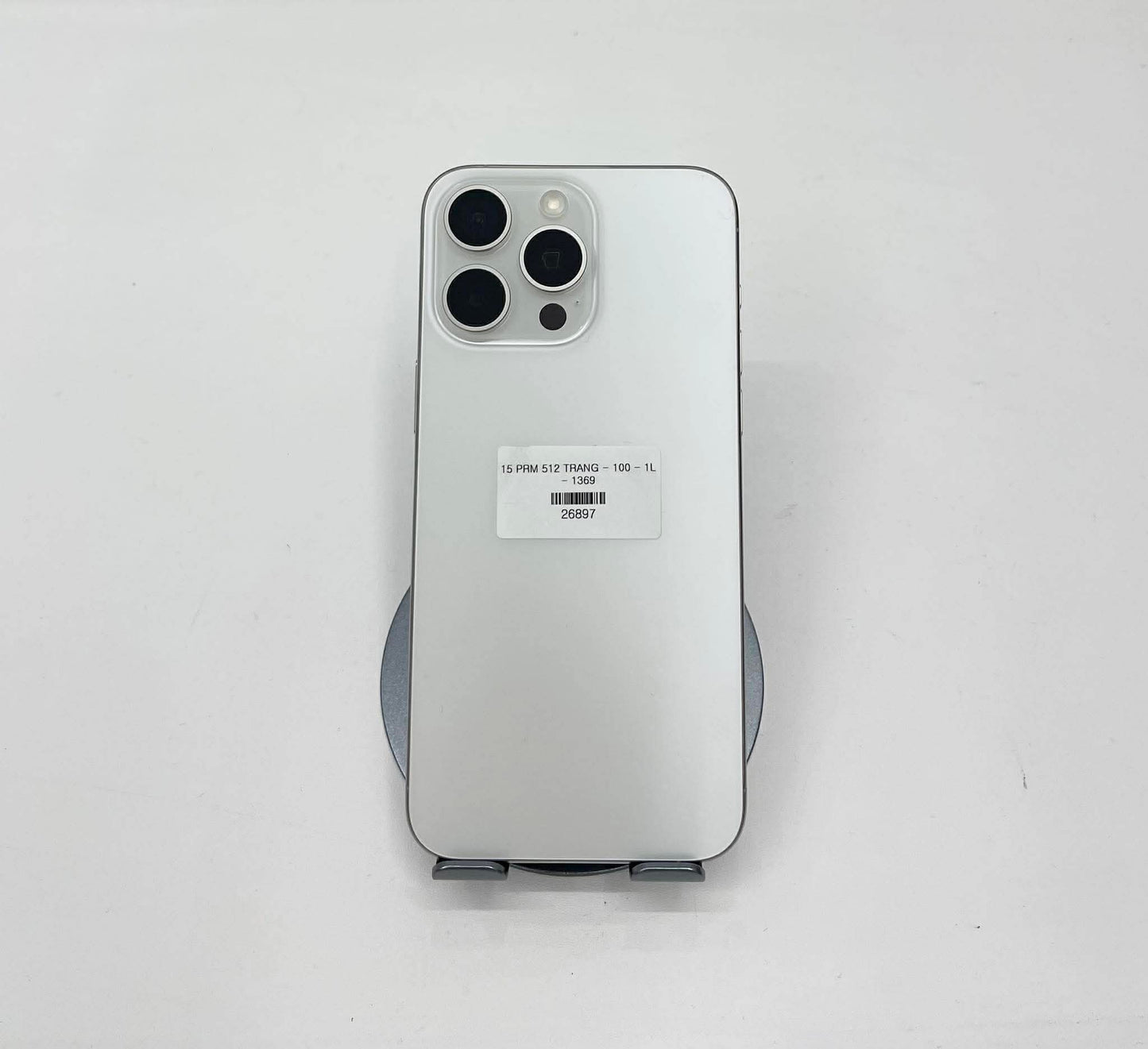 IPhone 15 Promax 512gb Màu Trắng - Pin 100% sạc 1 lần - 26897