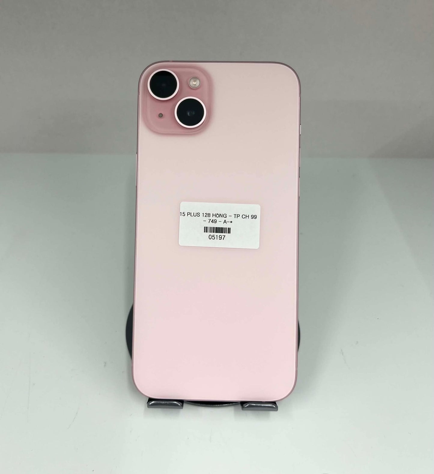 IPhone 15 Plus 128GB Màu hồng - Pin thay CH99 - 05197 - A-*
