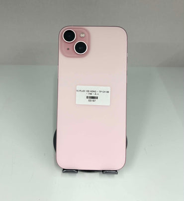 IPhone 15 Plus 128GB Màu hồng - Pin thay - 05197 - A-* Busan