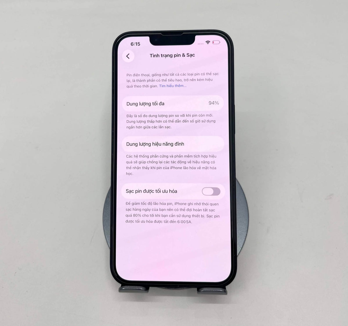 IPhone 14 128GB màu Đen - Pin 94% - 59572