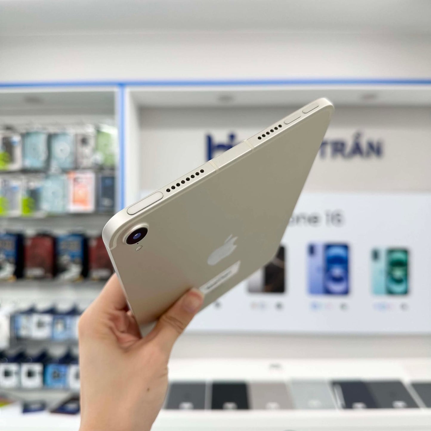 IPad Mini 6 bản 64GB Màu Starlight - Pin 90% - 9C76P