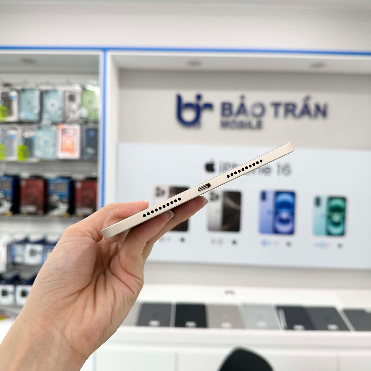 IPad Mini 6 bản 64GB Màu Starlight - Pin 90% - 7C1F2