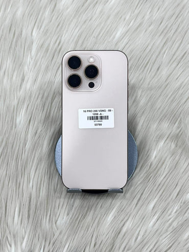 IPhone 16 Pro 256 Màu Vàng - Pin 89% - 03780 A-* TEKU