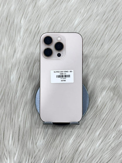 IPhone 16 Pro 256 Màu Vàng - Pin 89% - 03780 A-* TEKU