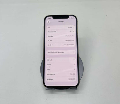 IPhone 12 Pro 128gb Màu vàng - Pin thay mới 100% - 94121 A-* teku