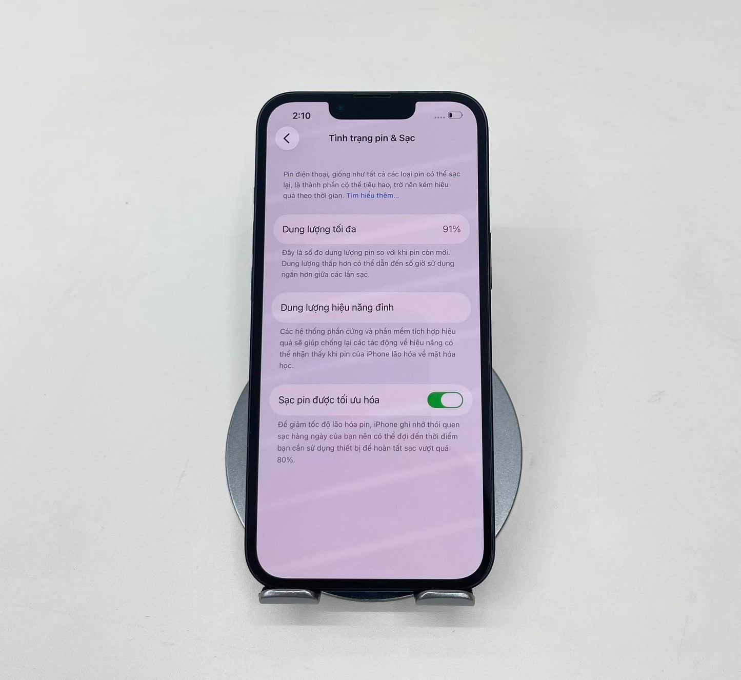 IPhone 13 128Gb Màu Đen - Pin 91% - 82391 A-* Teku