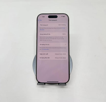 IPhone 16 Pro 128gb Màu Vàng - Pin 100% sạc 7 lần - 91377