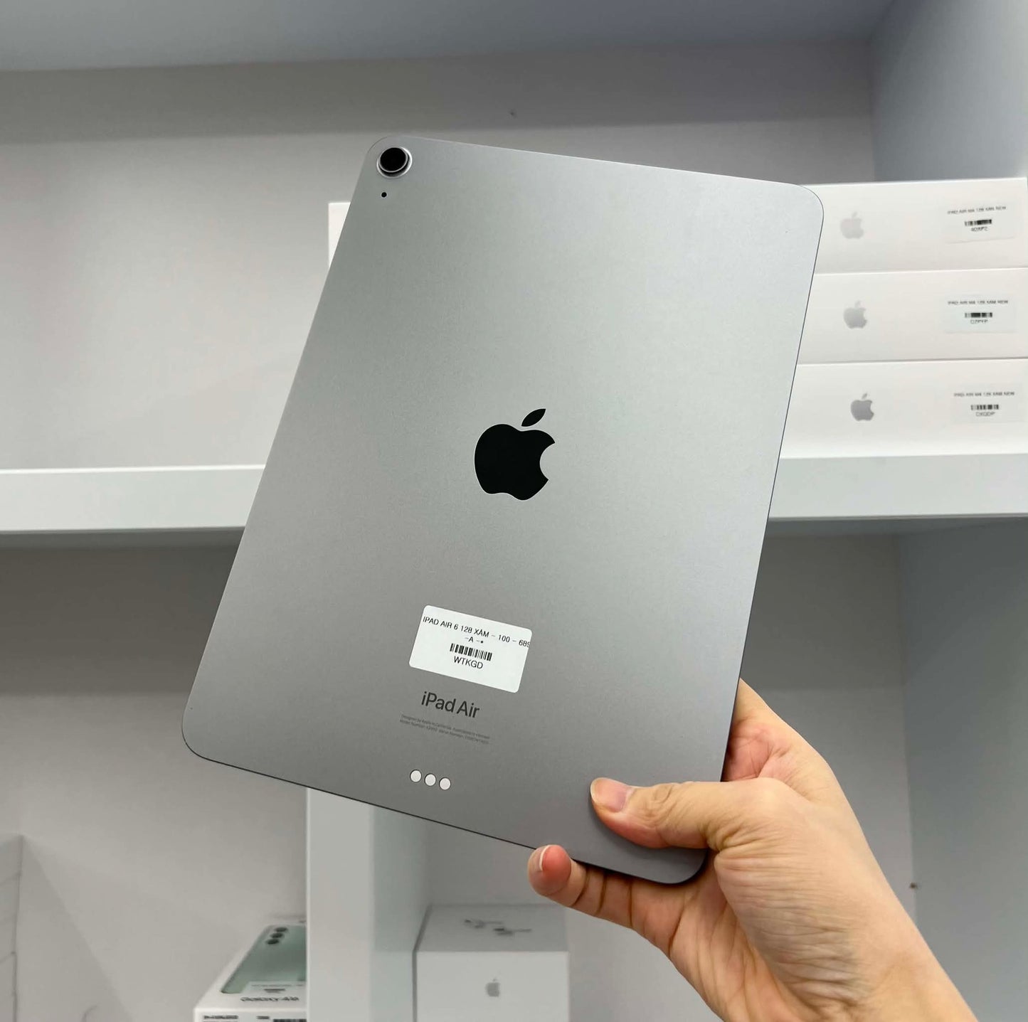 IPad Air 6 bản 128GB Màu xám - pin 100% - wtkgd - a-*
