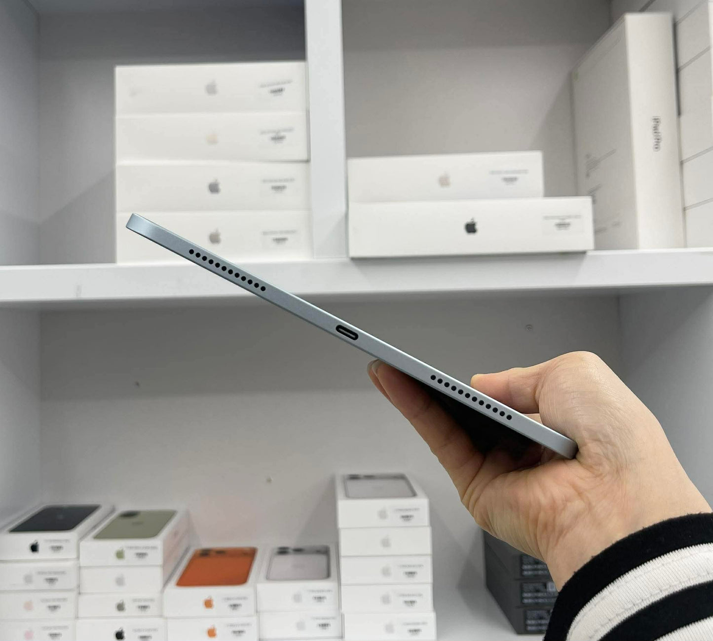 IPad Air 6 bản 128GB Màu Blue - Pin 99% - FL2FR Teku