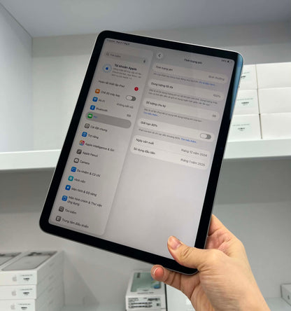 IPad Air 6 bản 128GB Màu xám - pin 100% - wtkgd - a-*