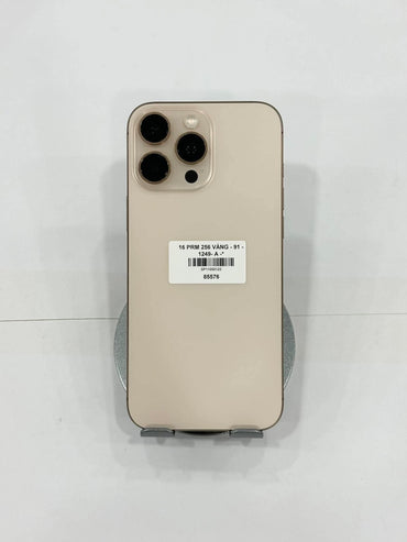 IPhone 16 ProMax 256GB Màu vàng - Pin 91% - 85576 - a-* Teku