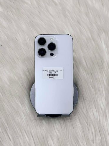IPhone 14 Pro 256gb Màu trắng - Pin thay mới 100% - 80432 TEKU A-*
