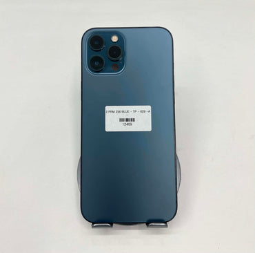 IPhone 12 Promax 256gb Màu Xanh - Pin thay mới 100% - 12409 -a -