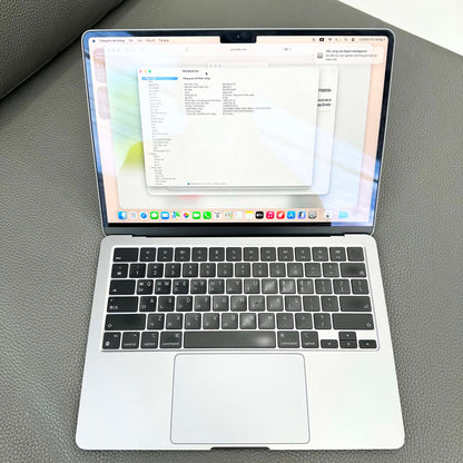 MacBook Air M2 8gb/256gb Màu Xám - Pin 89% - 2YD7V - A-*