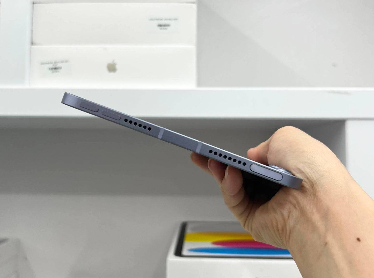 IPad Mini 6 bản 64gb Màu Tím Ban Sim - Pin 86% - VCMYC - A-*