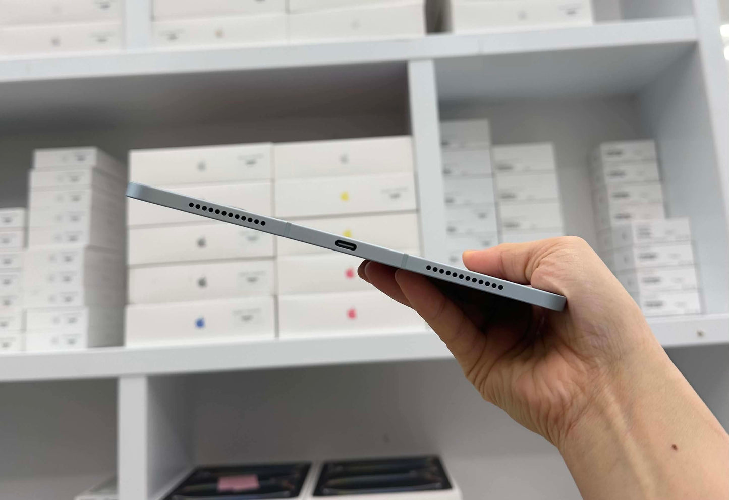 Ipad Air M3 128gb Màu blue   - Pin 100%   -  C4G6F - A-