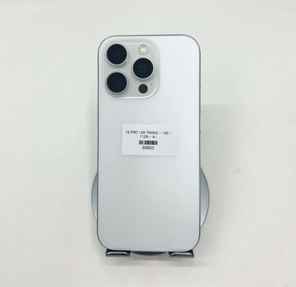 IPhone 16 Pro 128GB Màu trắng - Pin 100% - 69850 - A-