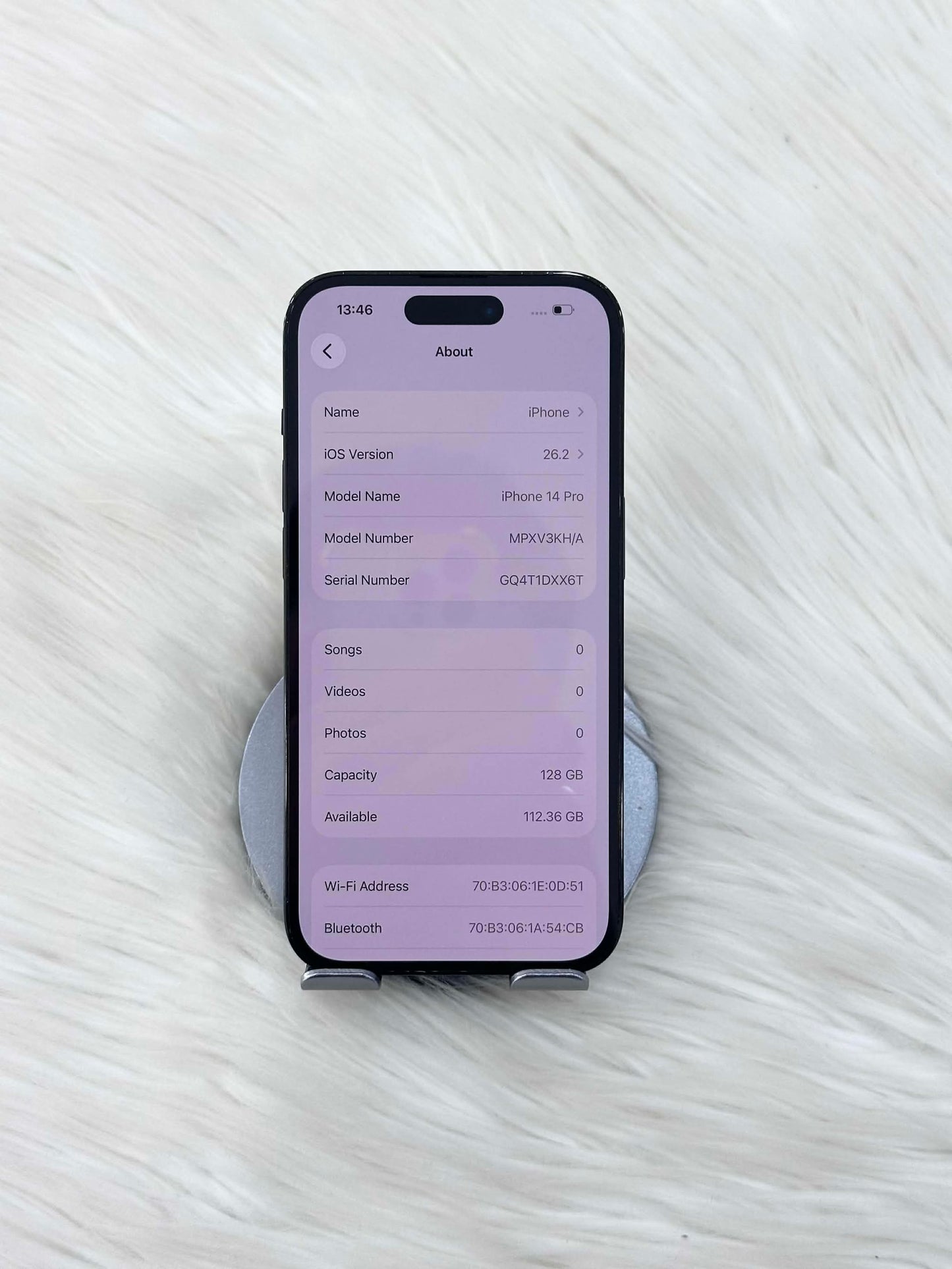 IPhone 14 Pro 128GB Màu đen - Pin thay 100% - 77171 A-* TEKU
