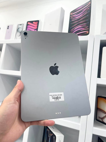IPad AIR M4 128 xám - pin 100% sạc 8 lần - VJK72 - A-* Busan