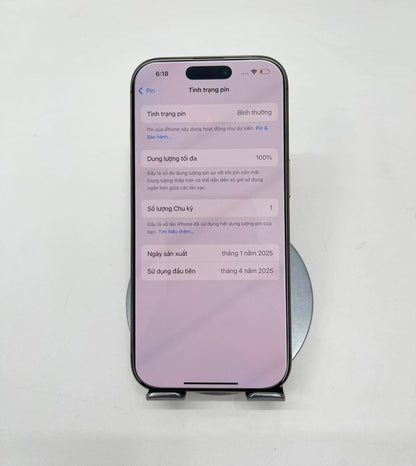 IPhone 16 Pro 128gb Màu Vàng - Pin 100% sạc 1 lần - 12533