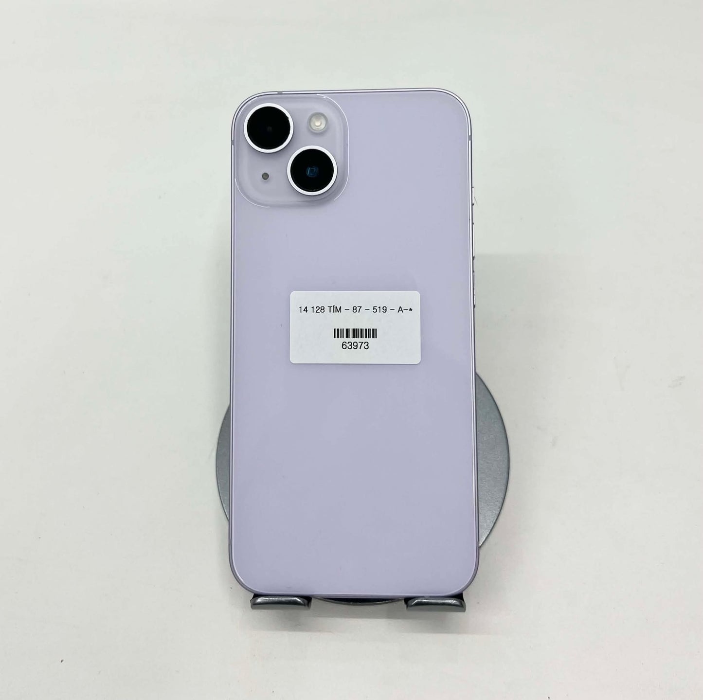 IPhone 14 bản 128GB Màu tím - Pin 87% - 63973 - a-*