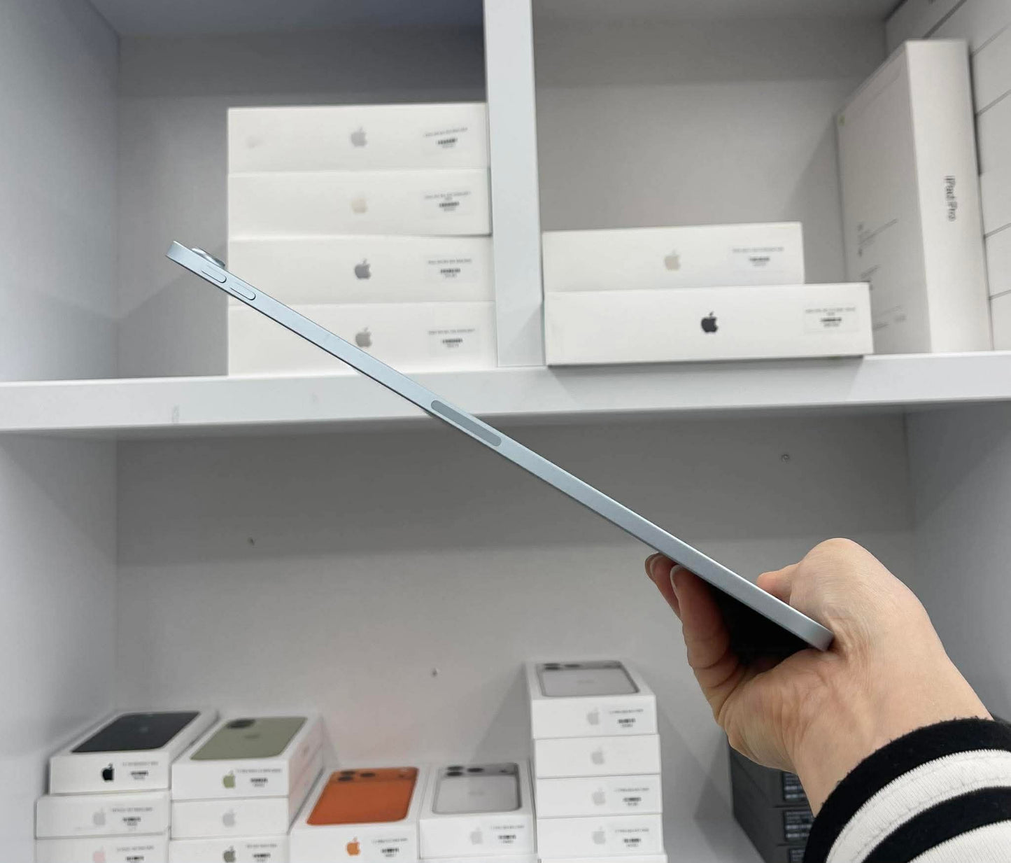 IPad Air 6 bản 128GB Màu Blue - Pin 99% - FL2FR Teku