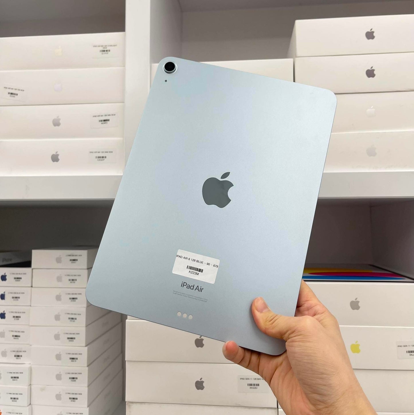 IPad Air 6 bản 128gbMàu Blue - Pin 90% - K223M