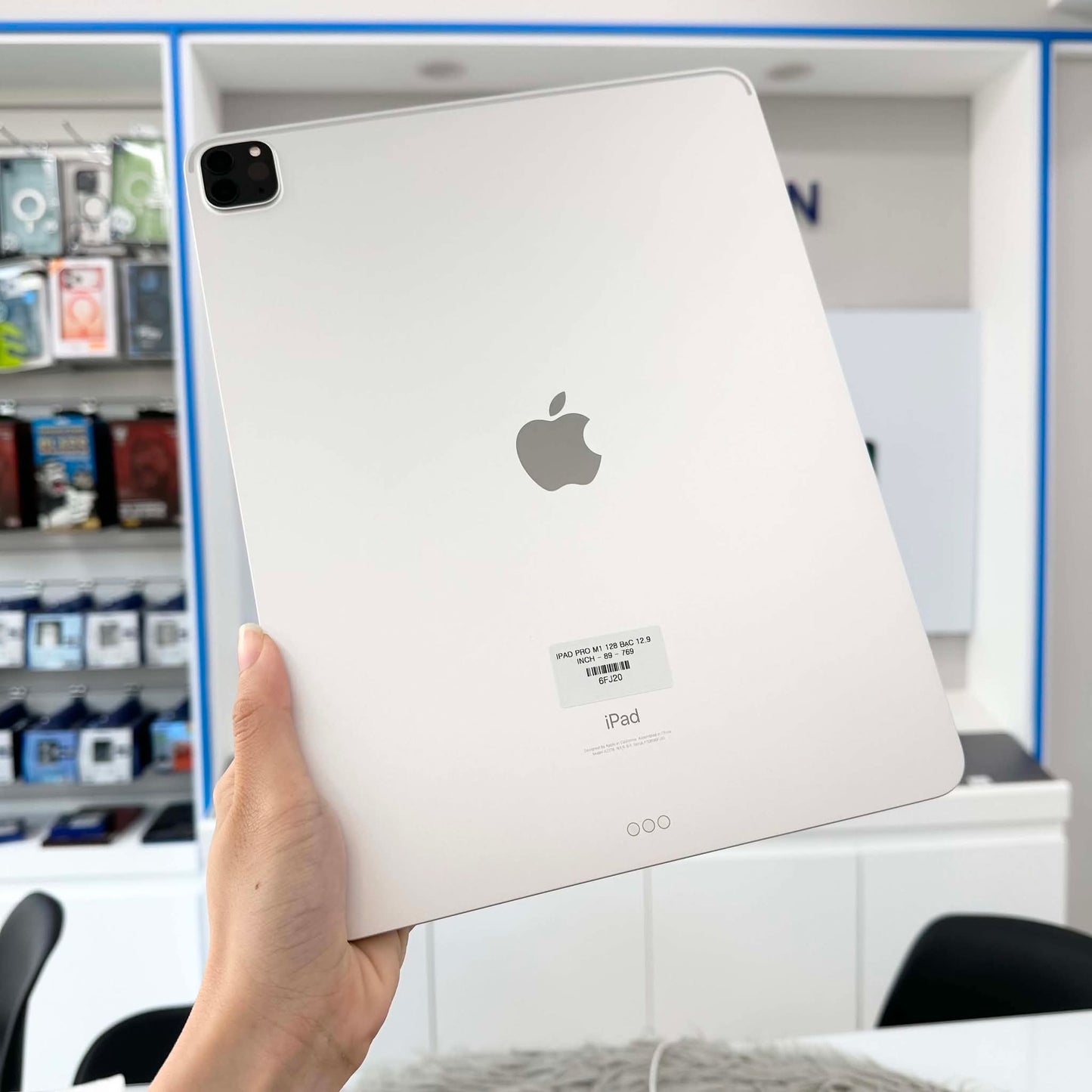 IPad Pro M1 bản 128gb Màu bạc 12.9 inch - Pin 89% - 6FJ20
