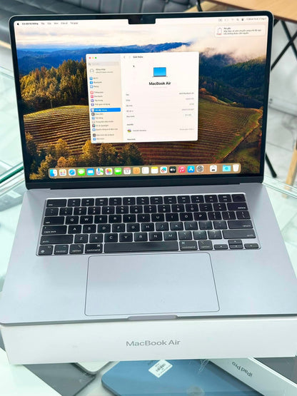 MacBook Air M2 8gb/256gb Màu Xám 15 inch - Pin 89% - JC2KP- A-* Teku