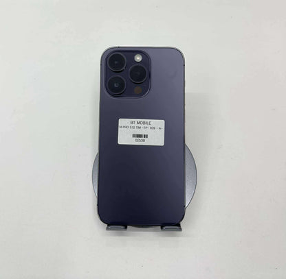 IPhone 14 Pro 512GB Màu tím  - Pin thay mới 100% - 02538 A-