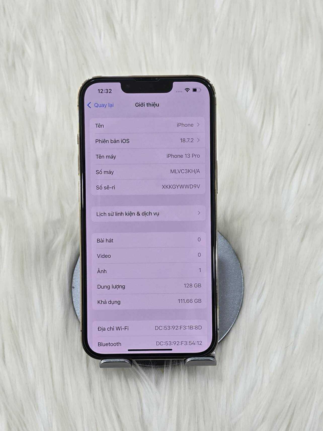 IPhone 13 Pro 128gb Màu Vàng - Pin thay mới 100% - 11414 teku