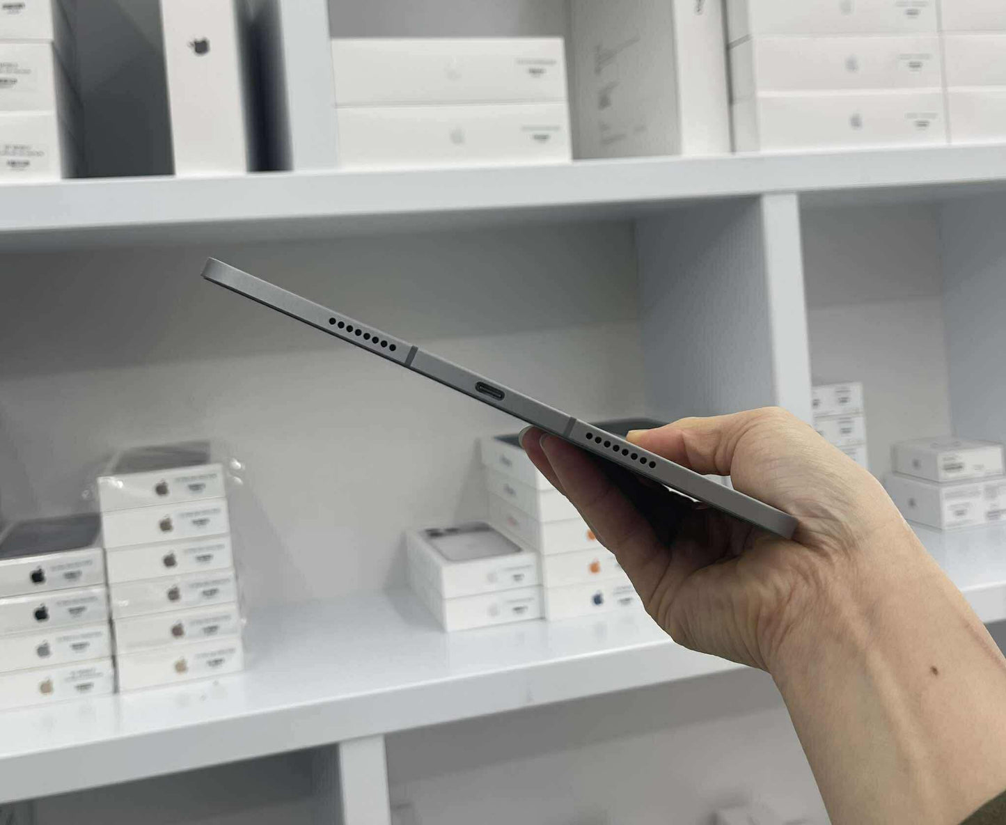 IPad Pro M2 bản 128gb Màu xám Bản Sim - Pin 100% - WWWNH