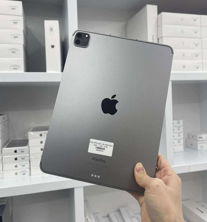 IPad Pro M2 bản 128gb Màu xám Bản Sim - Pin 100% - WWWNH