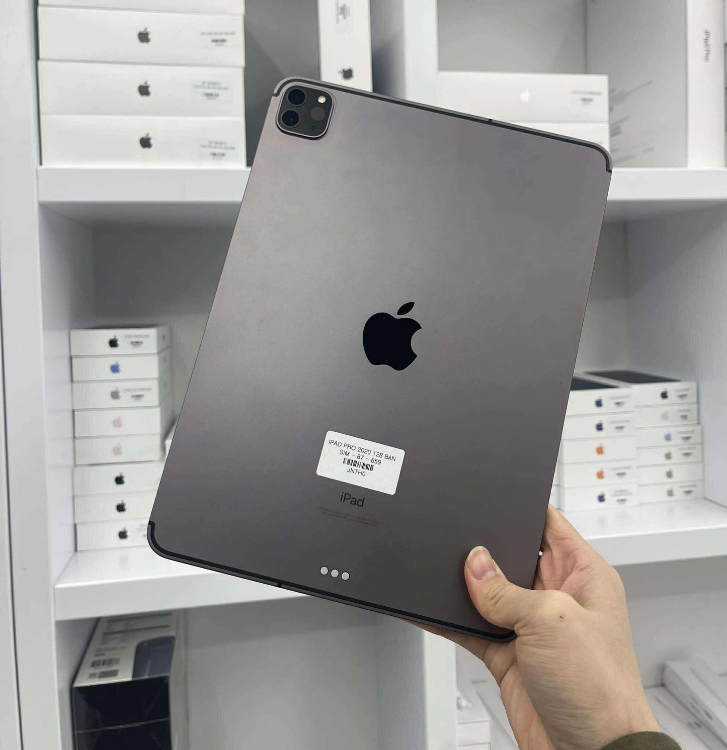IPad Pro 2020 bản 128gb Màu xám Bản Sim - Pin 87% - JNTH0