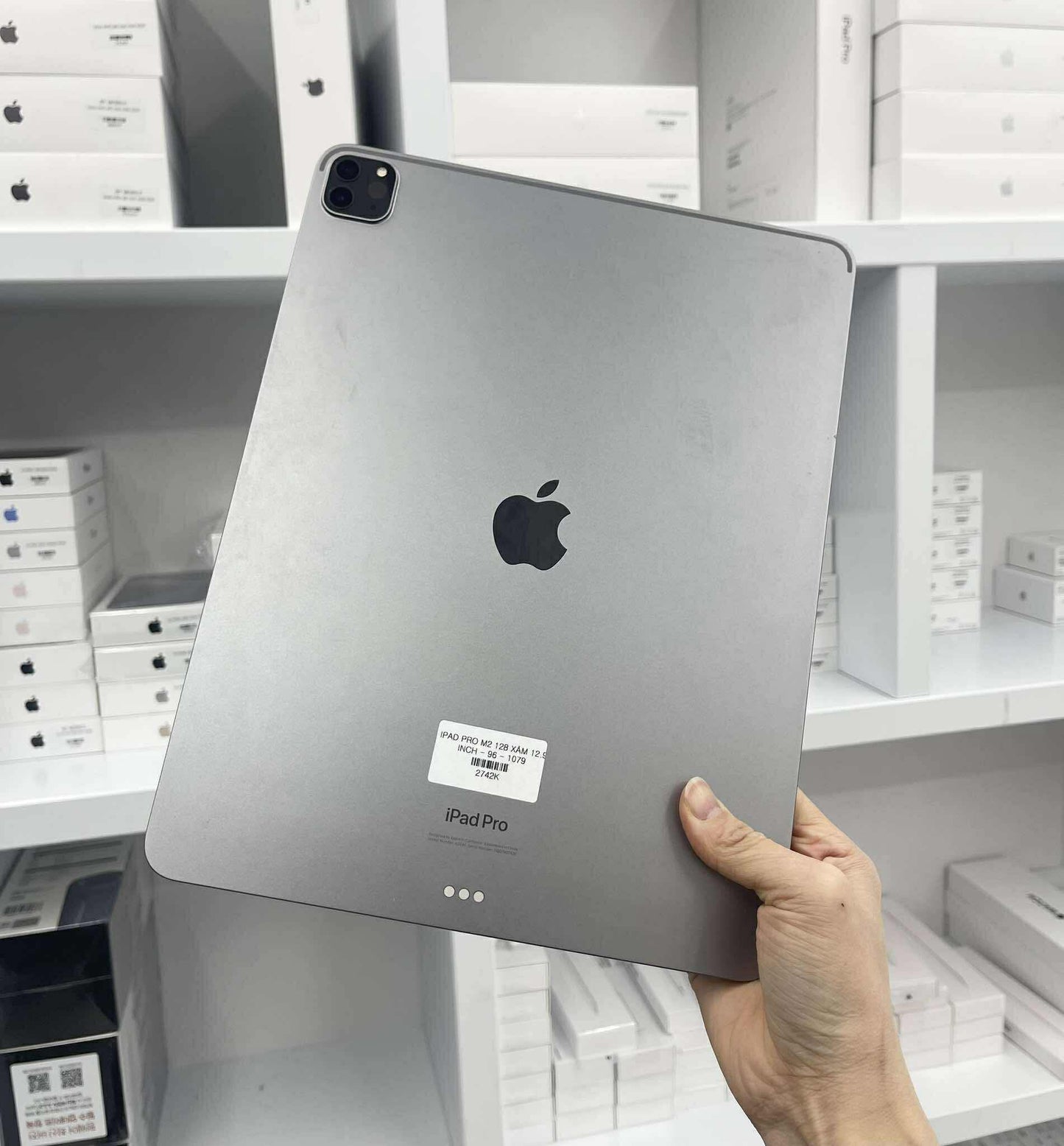 IPad Pro M2 bản 128GB Màu xám 12.9 inch - Pin 96% - A- -2742K