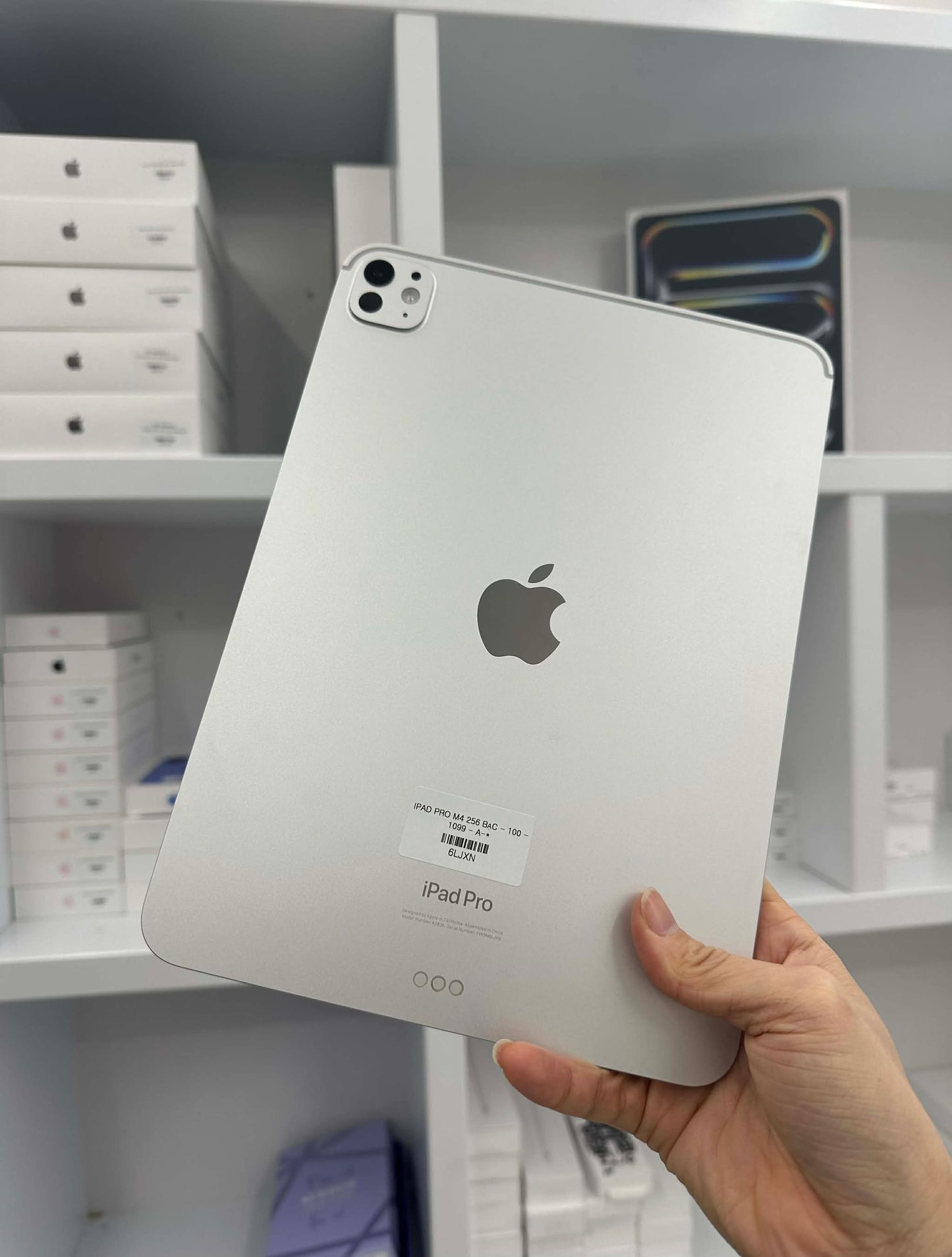 IPad Pro M4 256 màu Bạc - Pin 100% - 6LJXN * TEKU