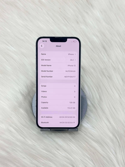 IPhone 13 128gb Màu Trắng - Pin thay mới 100% - 15312 A- TEKU