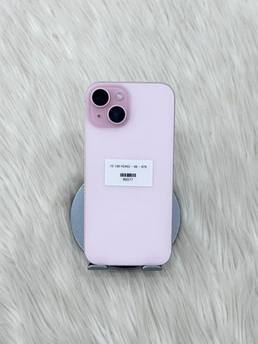 IPhone 15 bản 128GB Màu Hồng - Pin 86% - 86977 A-teku