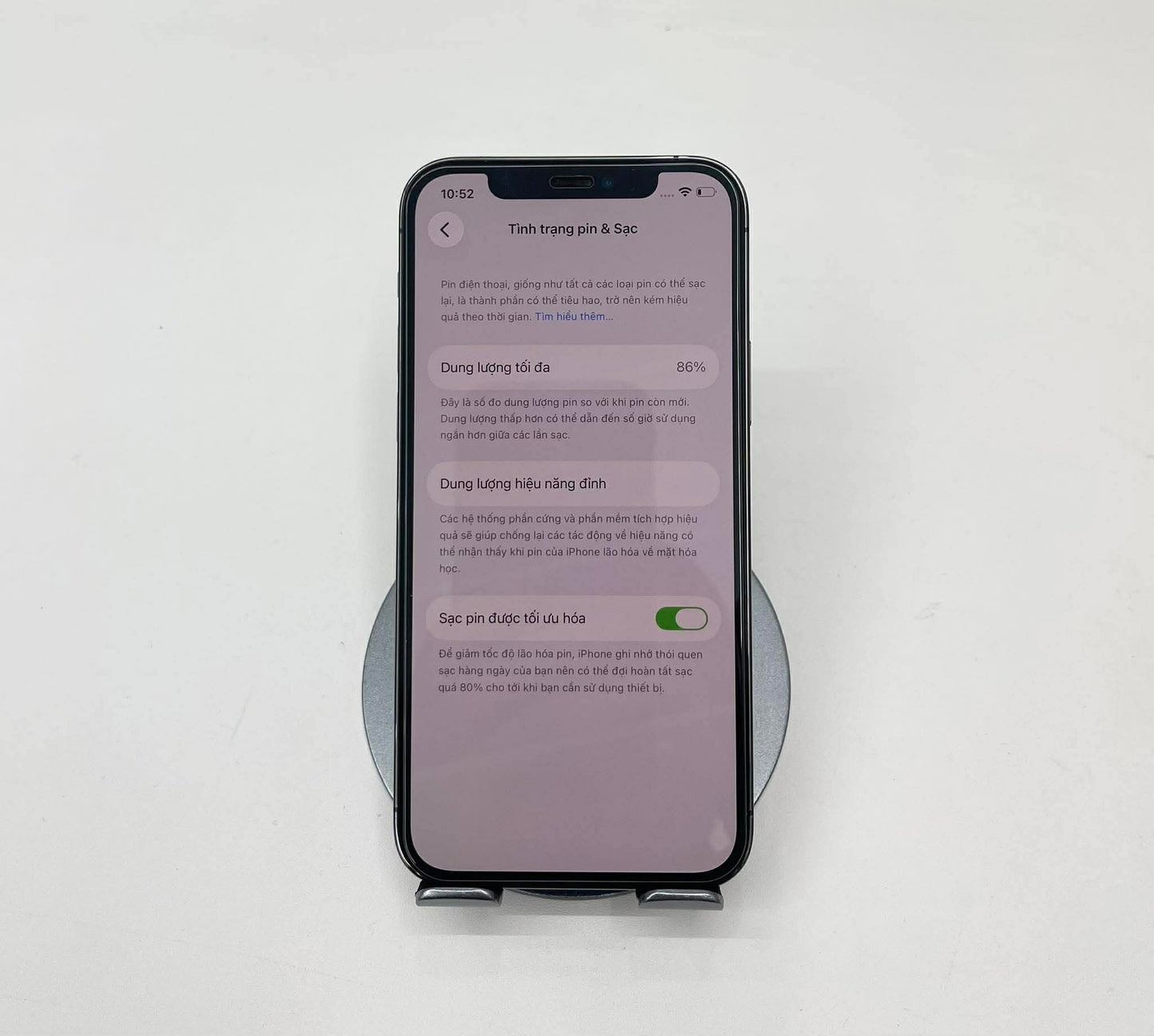 IPhone 12 Pro 128gb Màu Đen - Pin 86% - 51611 A-*