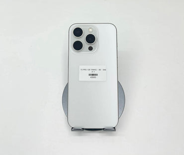 IPhone 15 Pro 128gb Màu trắng - Pin 88% - 43930 A-* teku