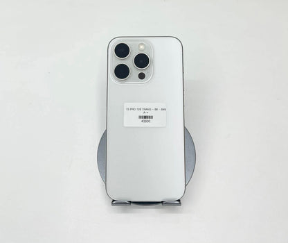 IPhone 15 Pro 128gb Màu trắng - Pin 88% - 43930 A-* teku