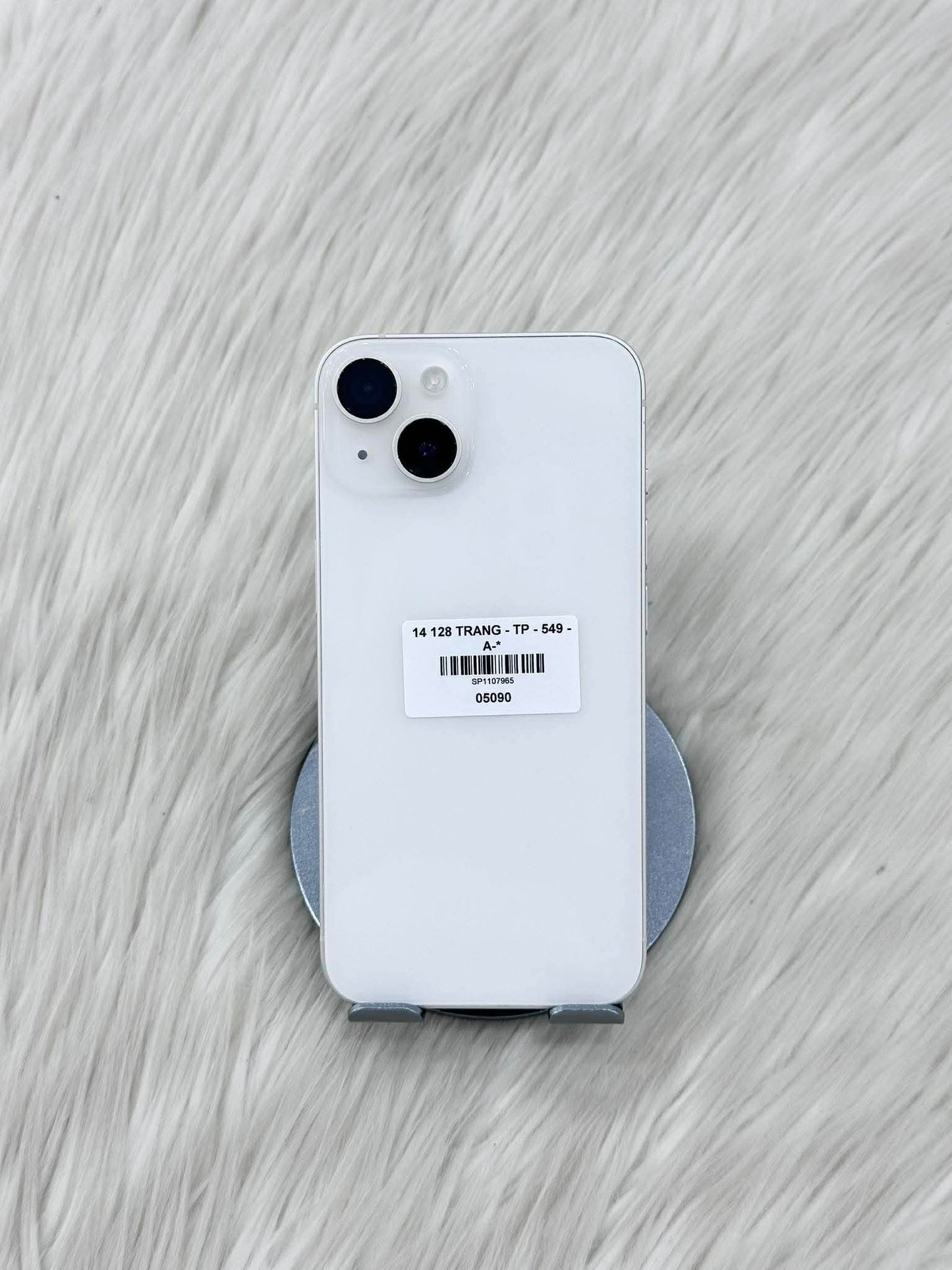 IPhone 14 bản 128gb Màu trắng - Pin thay mới 100% - 05090 A-* Teku