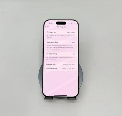 IPhone 16 Pro 256 Màu Vàng - Pin 89% - 57754 A-* teku