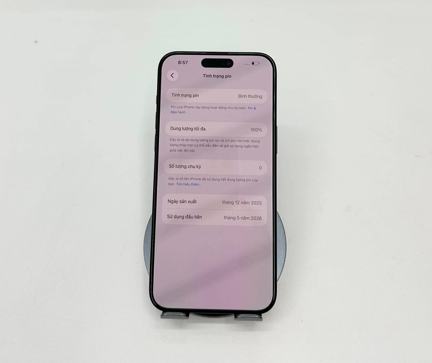 IPhone 15 Promax 256gb Màu đen - Pin100% sạc 0 lần báo LKCH - 73202 Teku
